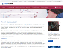 Tablet Screenshot of forexmarkt.be